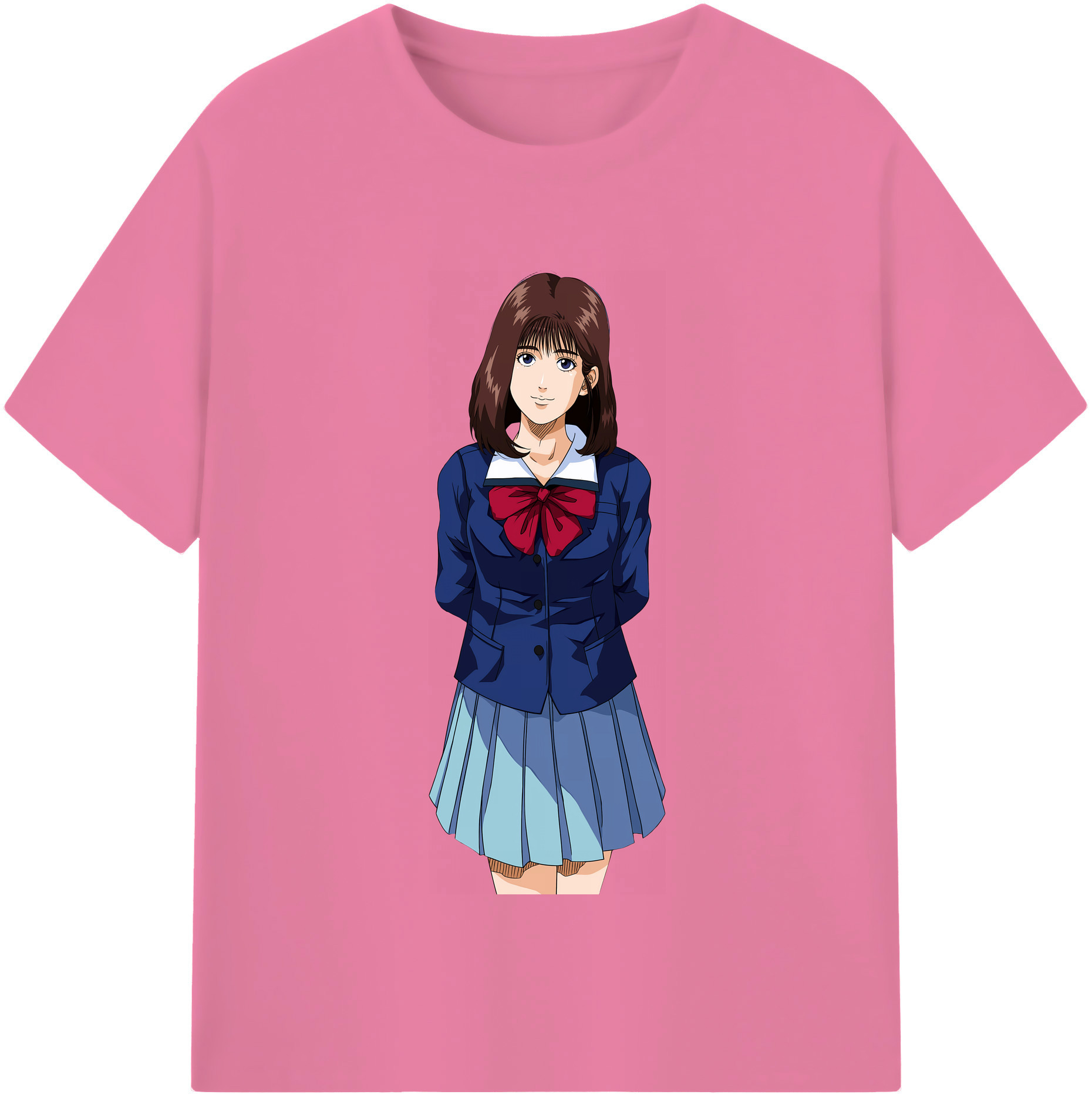 SLAM DUNK／スラムダンク 綿100％半袖Tシャツ（フロントプリント）